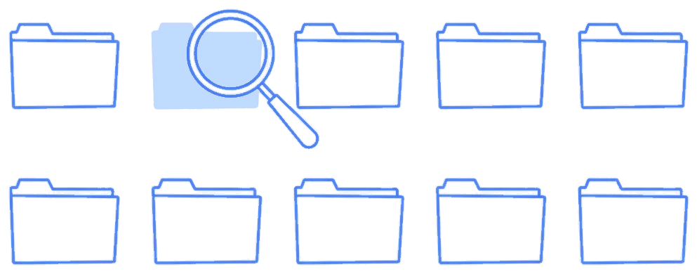 One repository of many is scanned